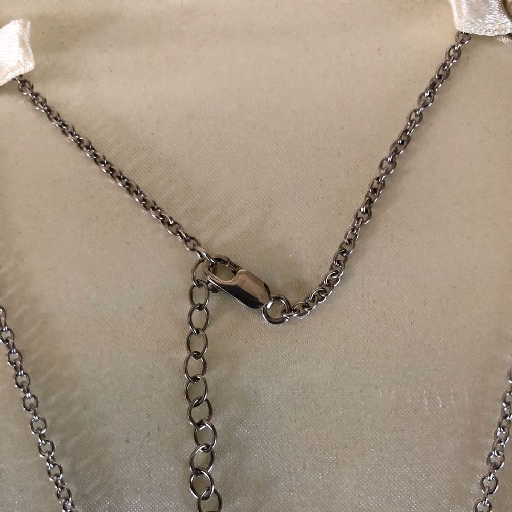 Lemon quartz lariat necklace - Picture 4 of 4